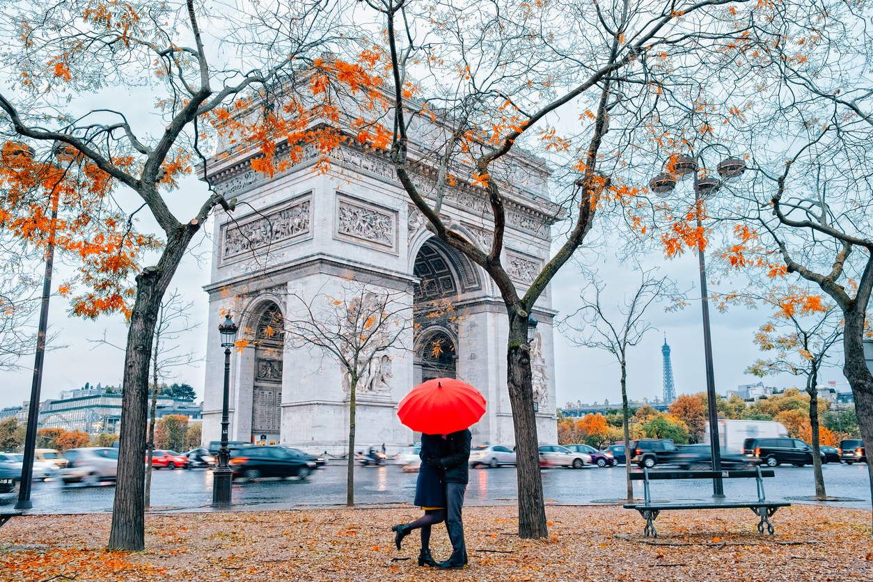 Paar in Paris