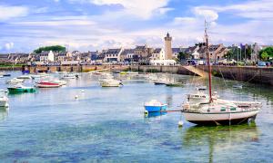 Hafen in der Bretagne 