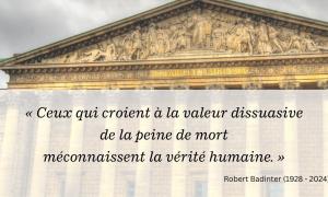 Assemblée nationale Robert Badinter