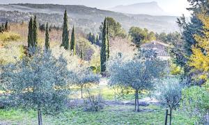 Landschaft bei Aix-en-Provence