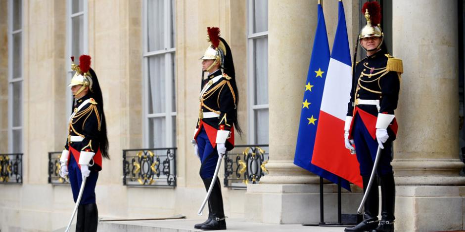 garde nationale palais de l'Élysée