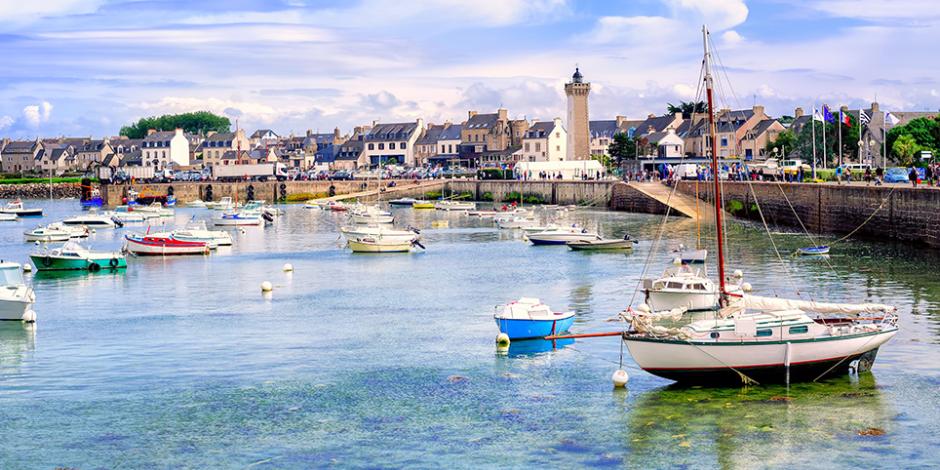 Hafen in der Bretagne 