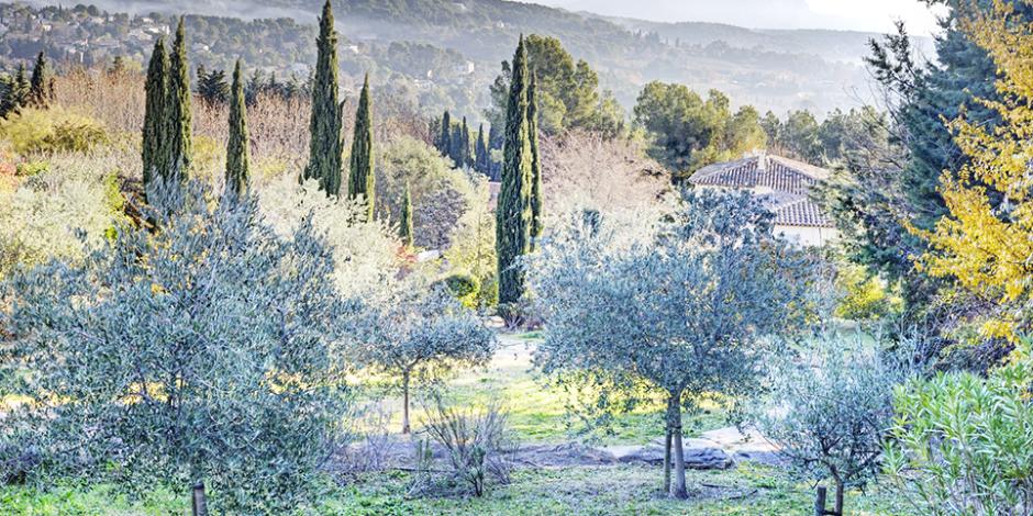 Landschaft bei Aix-en-Provence