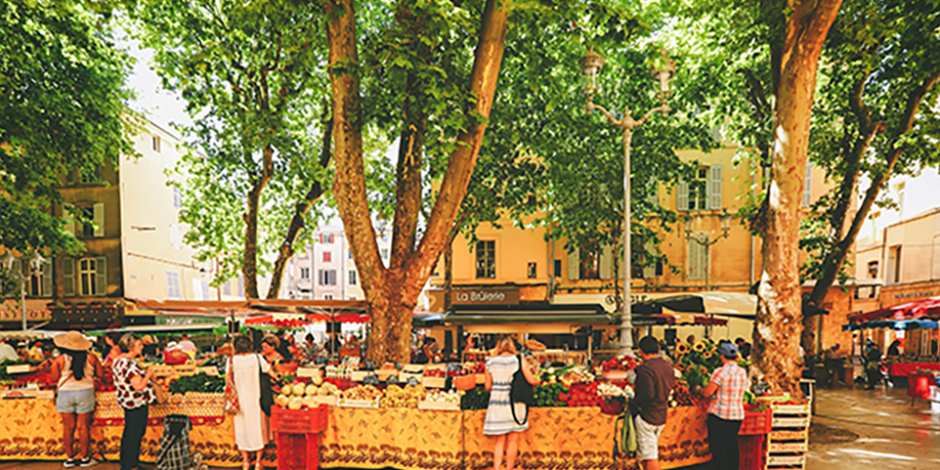 Markt in Aix-en-Provence