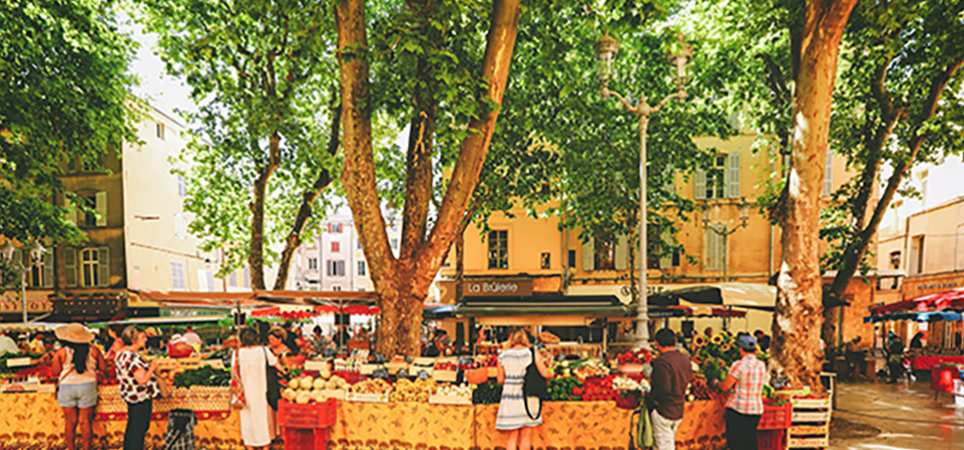 Markt in Aix-en-Provence