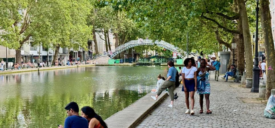 Canal Saint-Martin, paris
