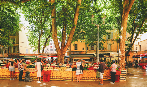 Markt in Aix-en-Provence