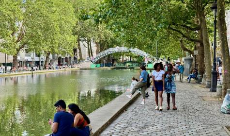 Canal Saint-Martin, paris